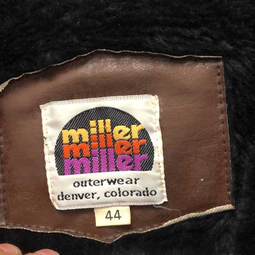 Vintage Vintage Miller Outerwear thick fluffy lin… - image 2