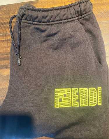 Fendi FENDI logo sweatpants (IT 50) - image 1