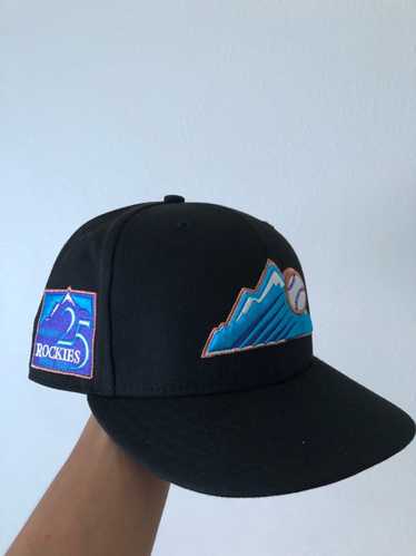 COLORADO ROCKIES 25TH ANNIVERSARY NHL CROSSOVER METALLIC GOLD BRIM N –  Sports World 165