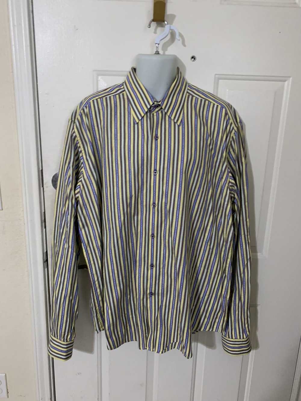 Robert Graham Robert Graham Button Front Shirt St… - image 1