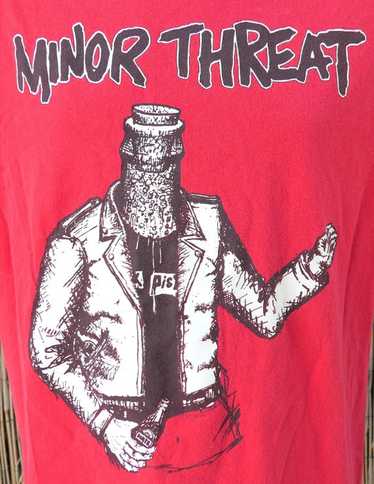 90sヴィンテージ マイナースレット MINORTHREAT バンドTシャツXL 90sヴィンテージ マイナースレット MINORTHREAT バンドTシャツXL