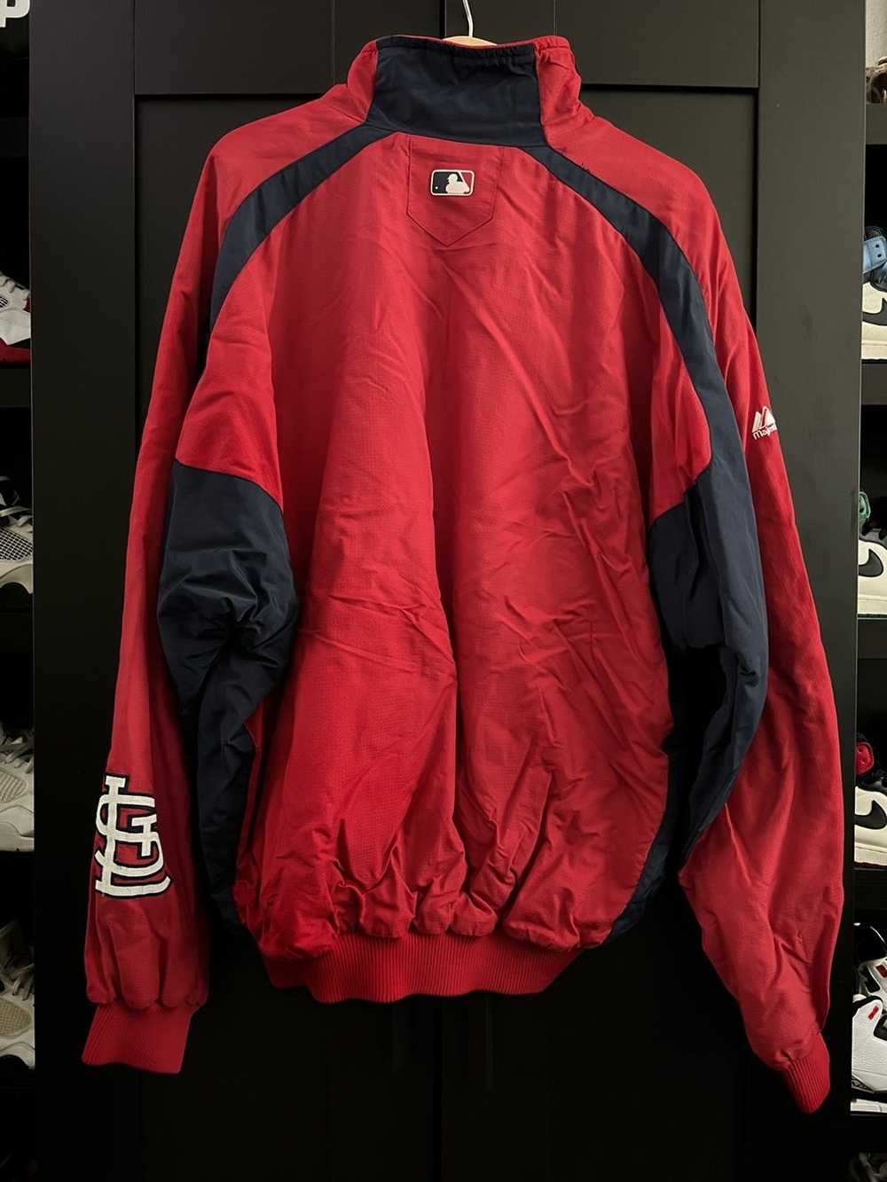 St. Louis Cardinals Cooperstown Therma Base Track Jacket (Medium) :  : Clothing & Accessories