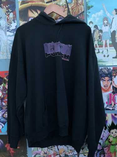 Anima × Vintage Purple/Black Draken Anime hoodie