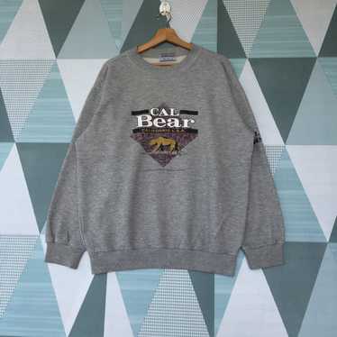 Japanese Brand × Vintage Cal Bear Sweatshirt Pull… - image 1