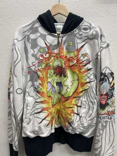 Ed hardy zip up - Gem
