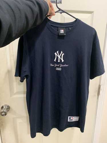 Kith For Major League Baseball New York Yankees Collared Buttondown Shirt  White Men's - FW20 - US