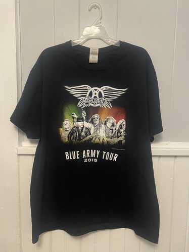 Streetwear Blue army 2015 tour tee - image 1