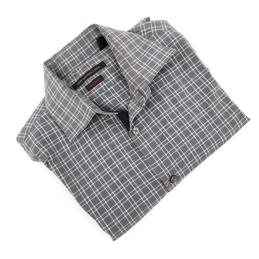 John Varvatos John Varvatos USA Plaid Button Down… - image 12