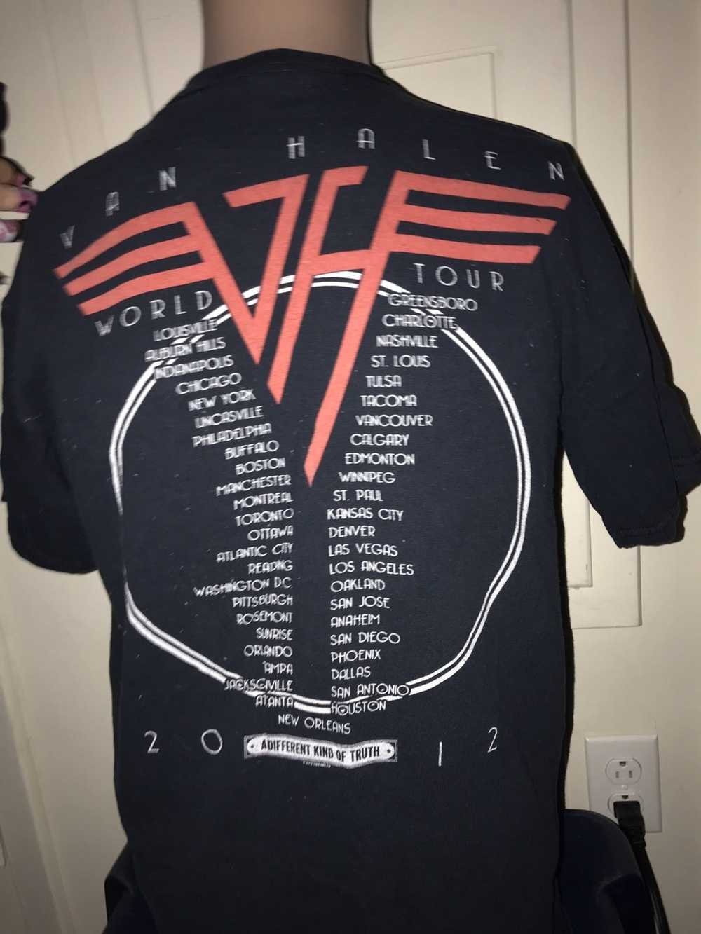 Other Van Halen 2012 Tour Shirt. - image 3