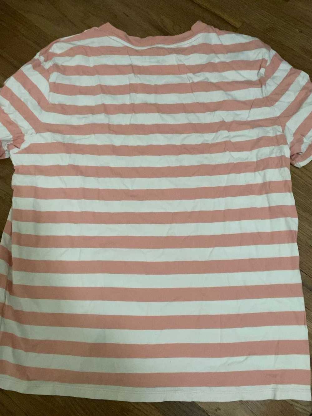 Guess Guess Pink Striped T-shirt - image 1