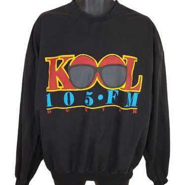 Vintage KOOL 105 Fm Denver Sweatshirt T Shirt Vint