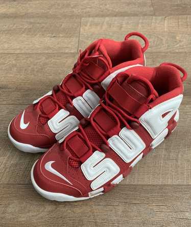 Nike × Supreme Air More Uptempo Red High 2017 Sup… - image 1