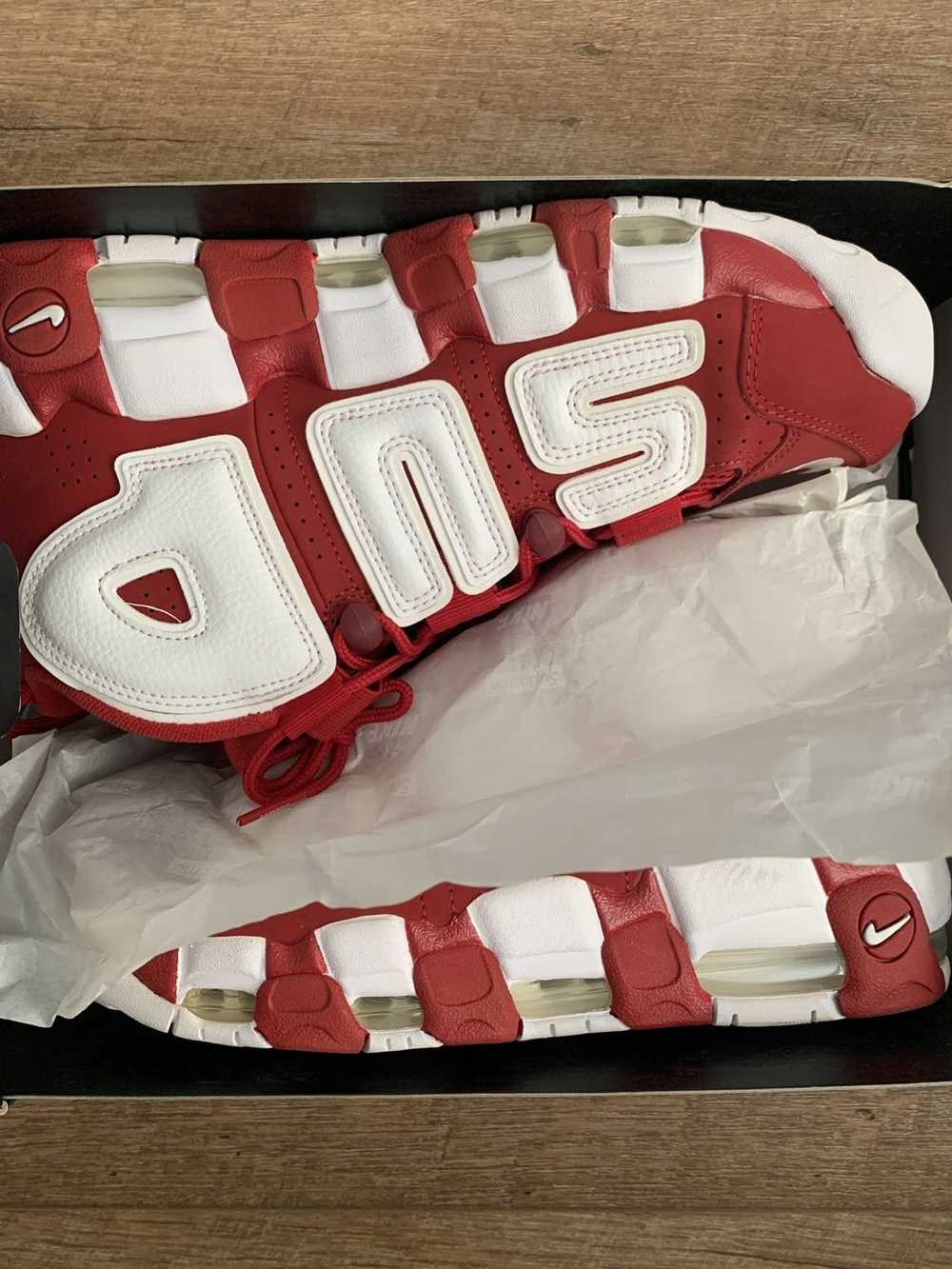 Nike × Supreme Air More Uptempo Red High 2017 Sup… - image 7