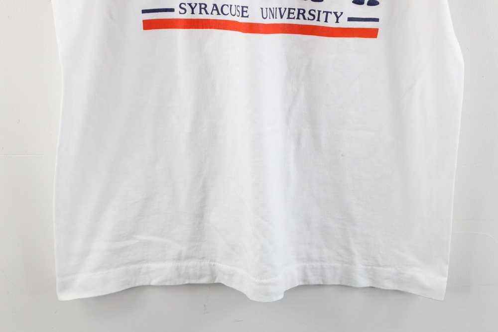 Vintage Vintage 90s Syracuse University Short Sle… - image 3