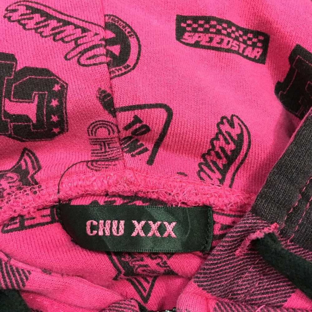 Japanese Brand CHU XXX Hoodie Sweatshirt spellout… - image 8