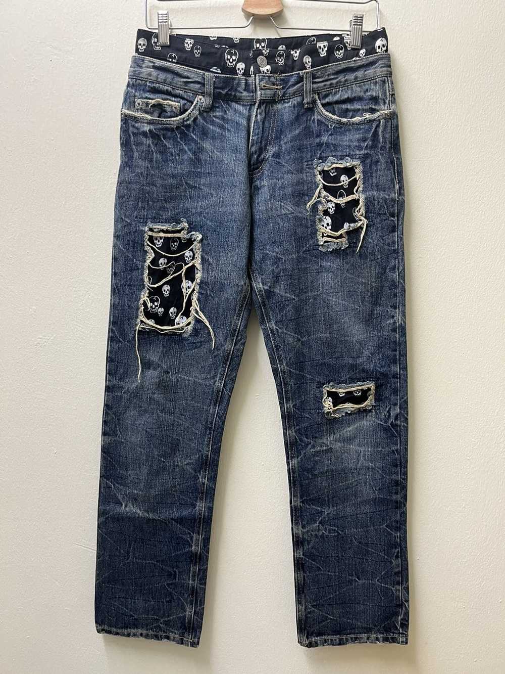 Japanese Brand × Skull Jeans × Vintage Vintage Ja… - image 1