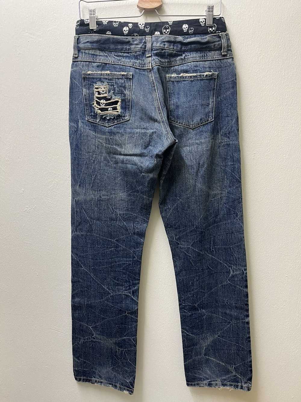 Japanese Brand × Skull Jeans × Vintage Vintage Ja… - image 9