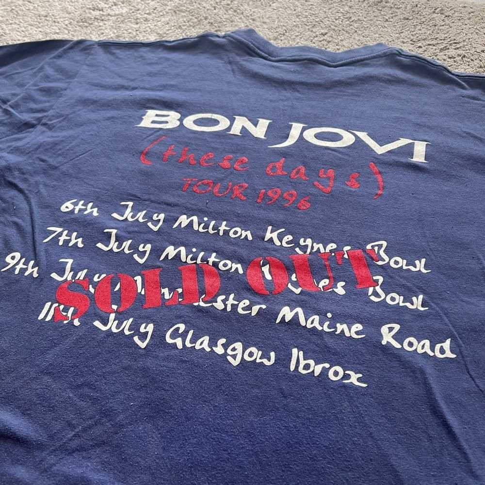 Band Tees × Bon Jovi × Vintage Bon Jovi these day… - image 5