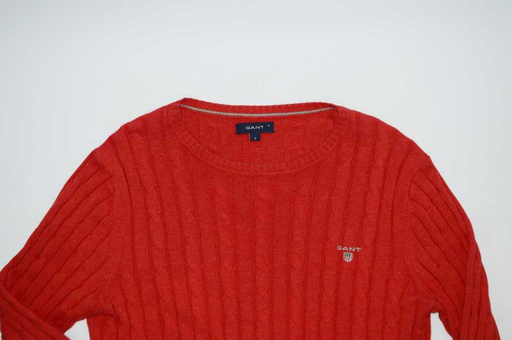 Gant GANT Cotton Cable Knit Jumper Size S - image 2