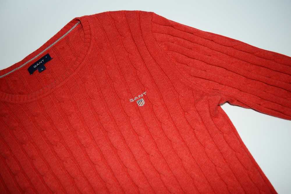 Gant GANT Cotton Cable Knit Jumper Size S - image 5