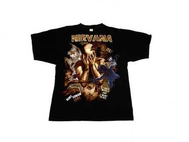 Band tees nirvana bootleg - Gem
