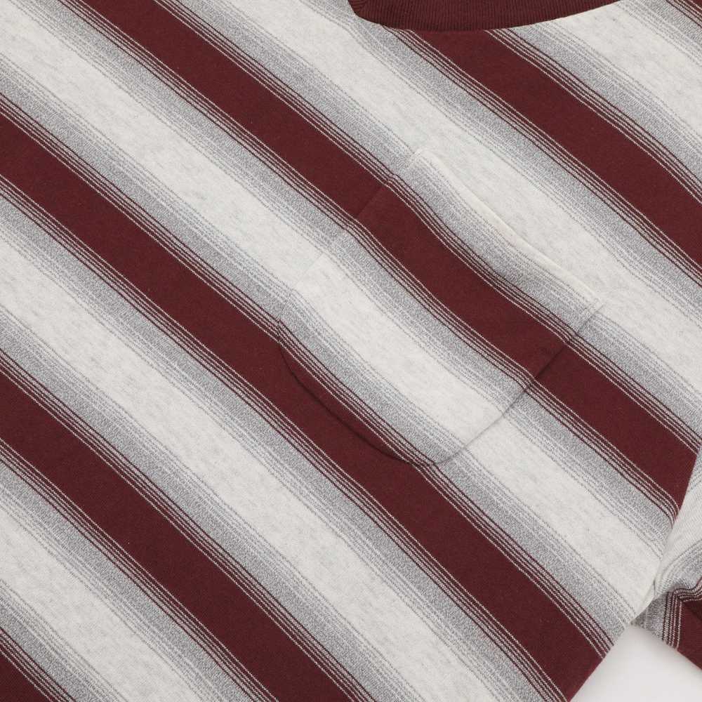 Stevenson Overall Striped V Neck T-Shirt - image 3