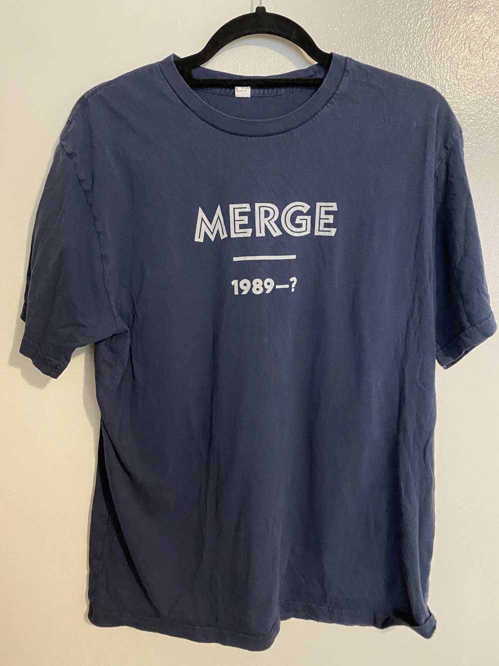 Vintage Merge records t-shirt - image 1