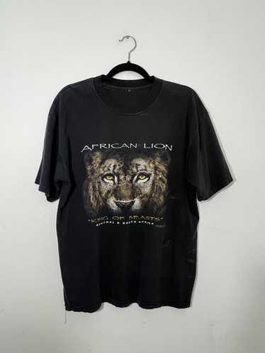 Vintage Vintage T-shirt, 1999 Tee, African Lion, S