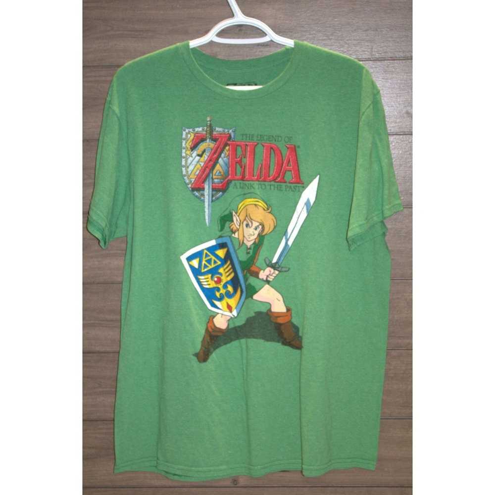 Other Legend of Zelda Green "Link" Tee size Large - image 1