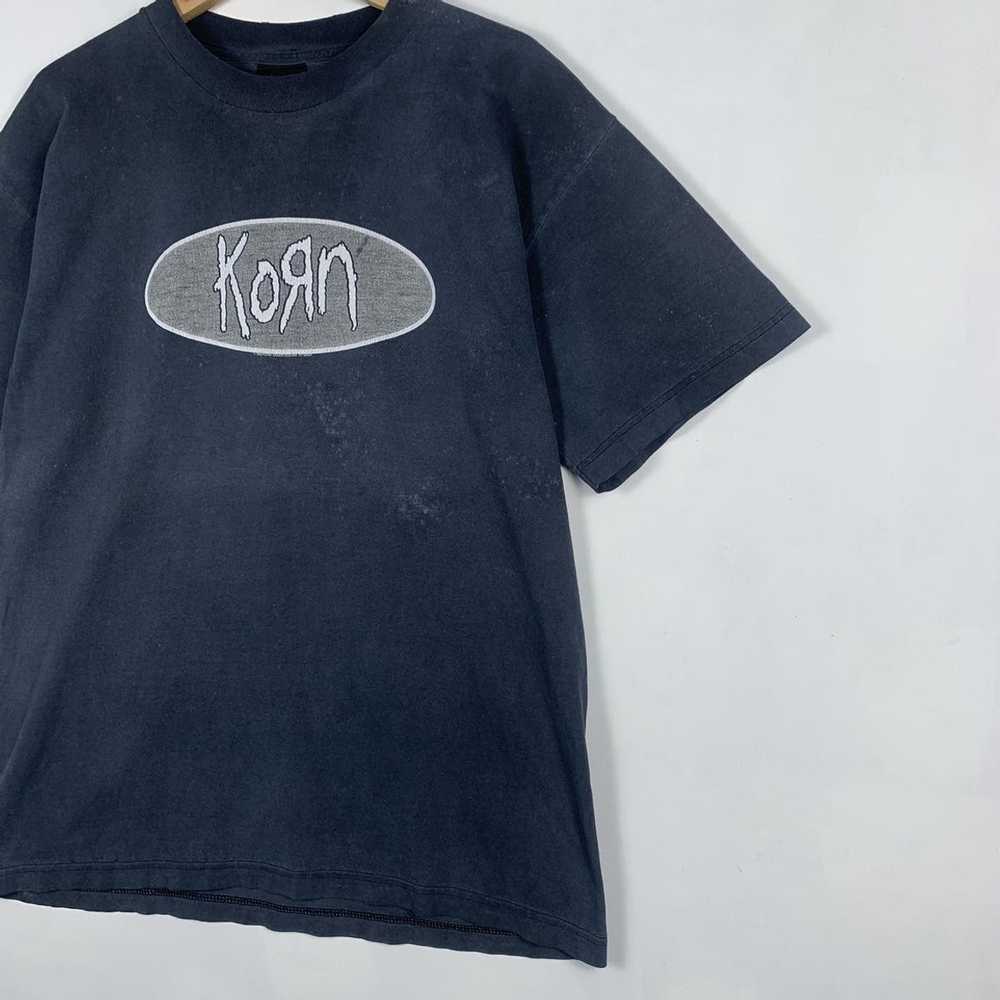 Band Tees × Vintage Vintage band t-shirt 90’s KORN - image 2