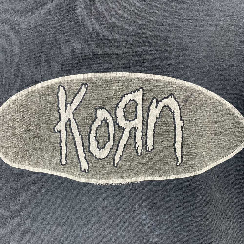 Band Tees × Vintage Vintage band t-shirt 90’s KORN - image 4