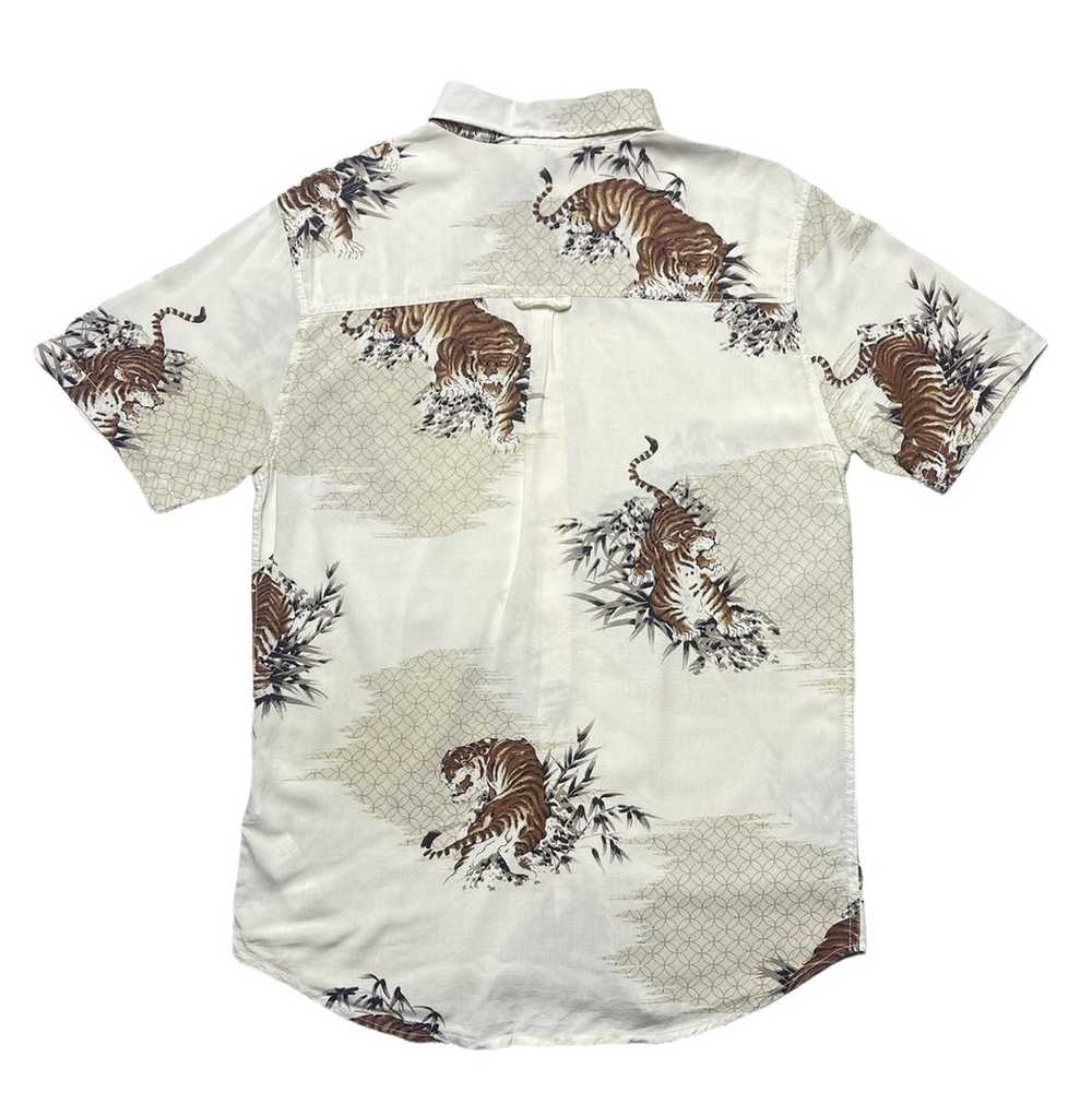 Aloha Wear × Art × Hawaiian Shirt Tiger Motive Ha… - image 2