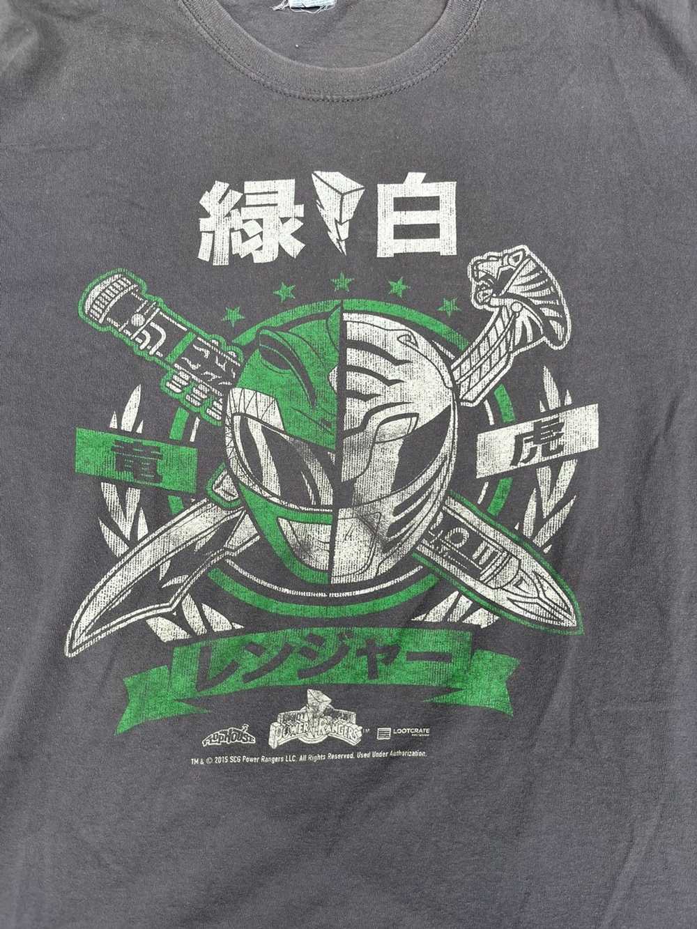 Vintage Power Rangers T Shirt - image 2