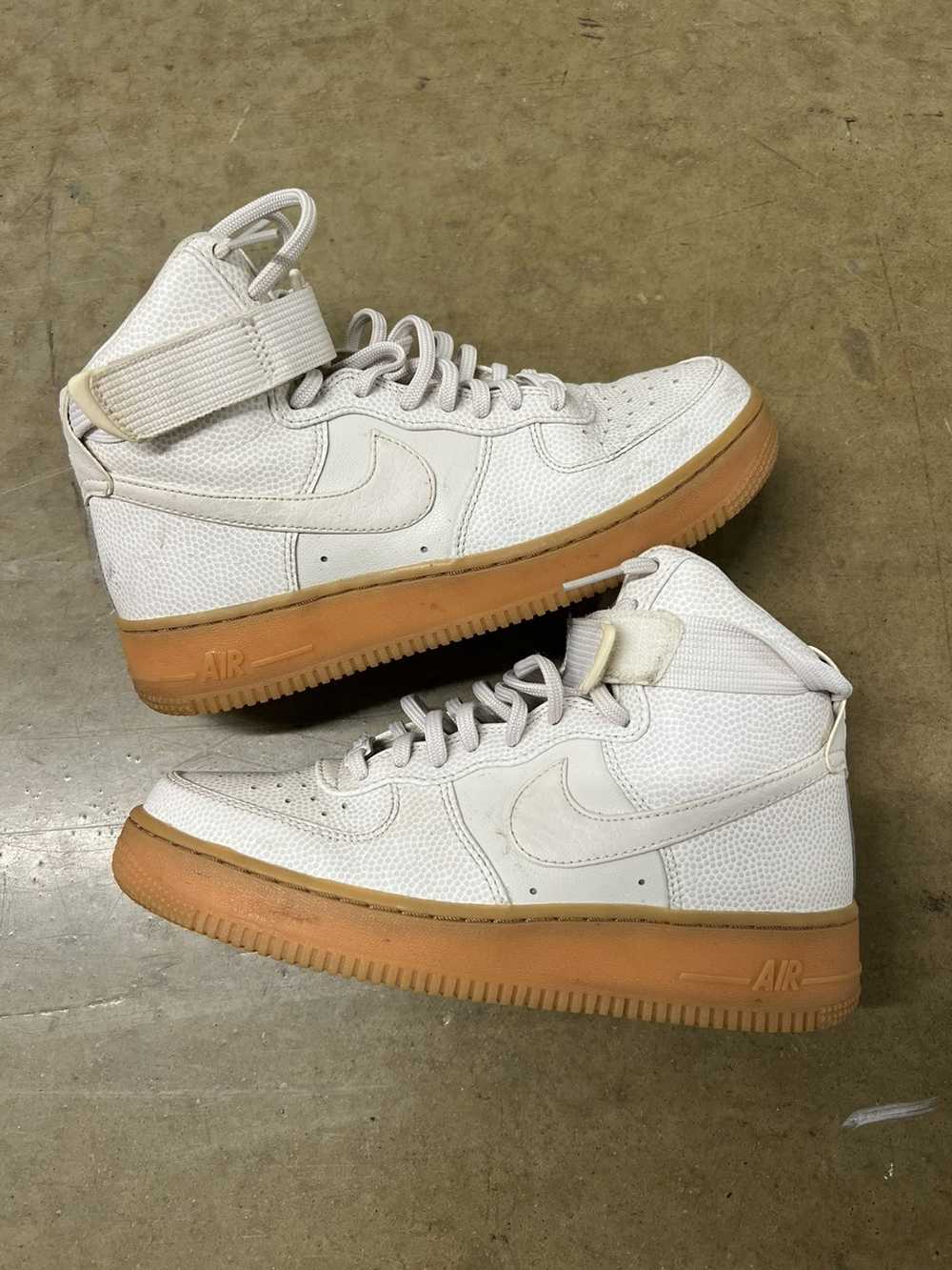 Nike × Vintage Vintage Nike Air Force 1 High Gum … - image 1