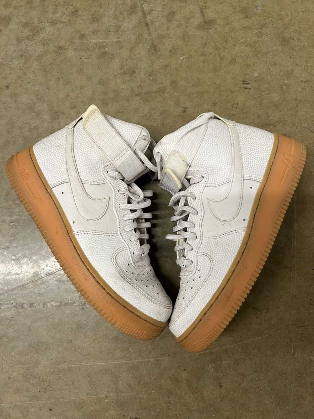 Nike × Vintage Vintage Nike Air Force 1 High Gum … - image 5