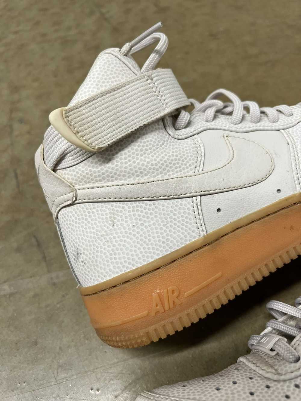 Nike × Vintage Vintage Nike Air Force 1 High Gum … - image 9