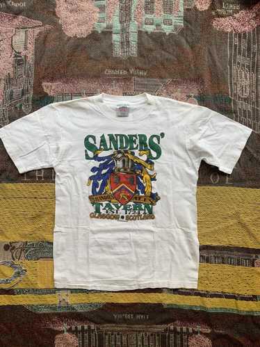 Vintage 1990s Sanders Tavern Glasgow Scotland