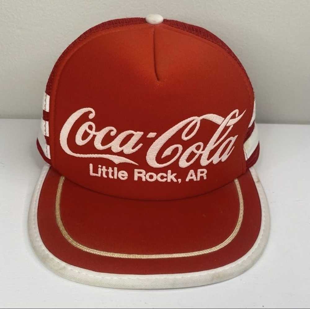 Otto × Vintage Rare Otto Cap Coca Cola 3 Stripes … - image 1