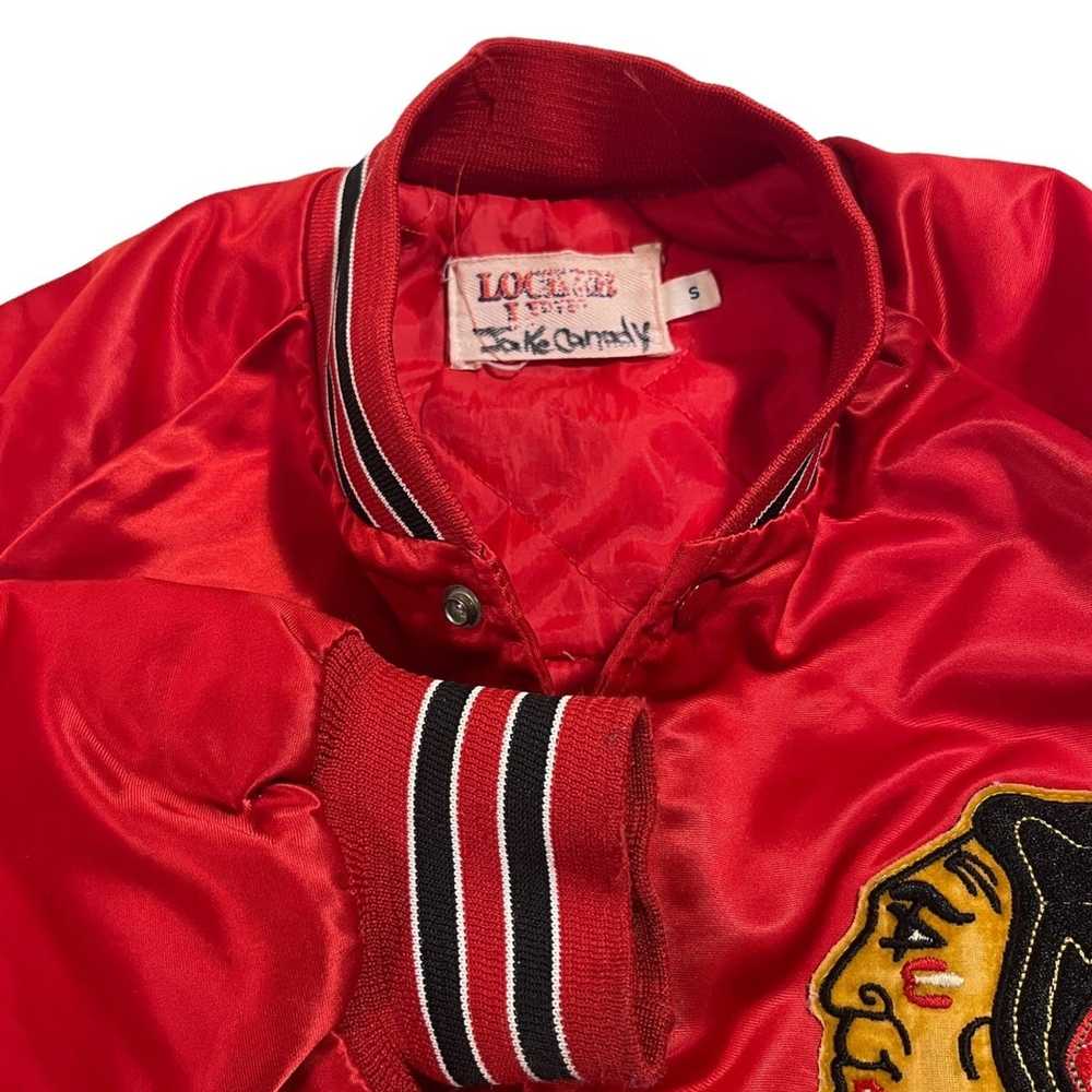 Made In Usa × NHL × Vintage 80s NHL Chicago Black… - image 3