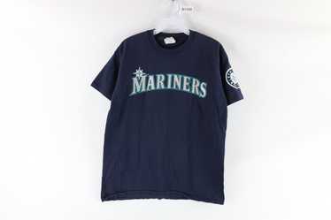 JAY BUHNER Seattle Mariners Cooperstown Hair-itage MLB Shirt (2XL) Blue