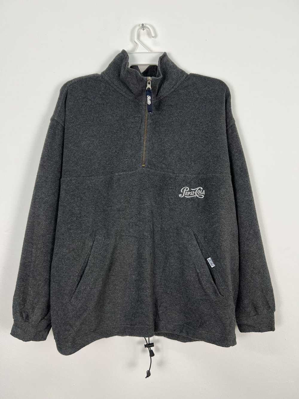 Pepsi × Vintage Vintage Pepsi Cola Half Zipper Sw… - image 1