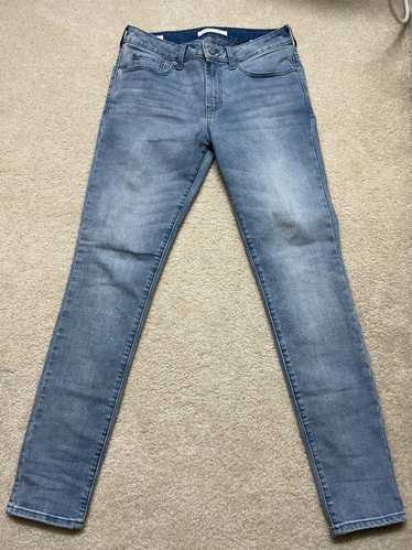 Pacsun PacSun Light Blue Stacked Skinny Jeans