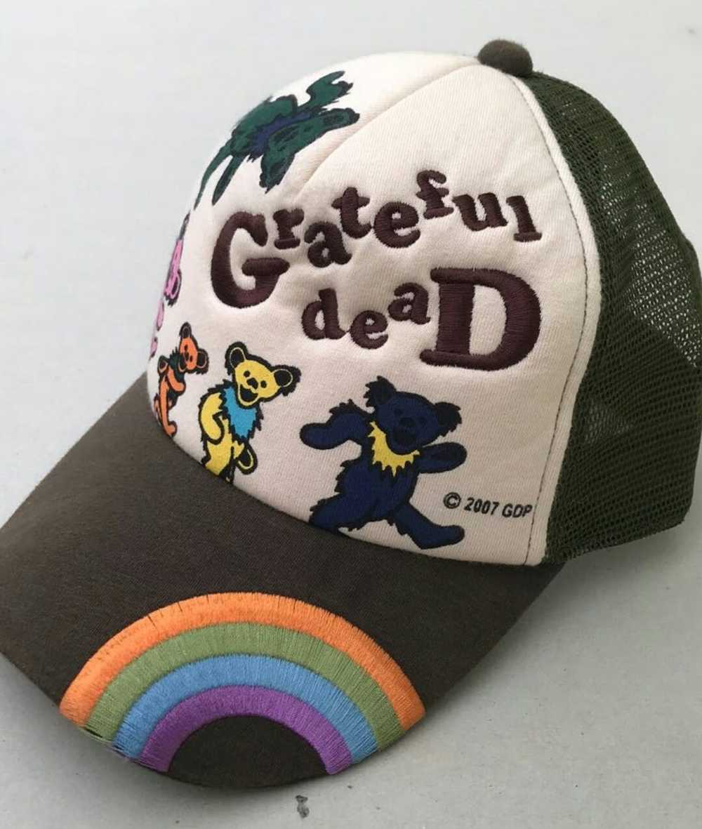 Grateful Dead Men's Liquid Blue San Fran 69 Baseball Hat, Khaki