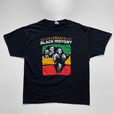 Streetwear × Vintage Mens Y2K Black History Month… - image 1