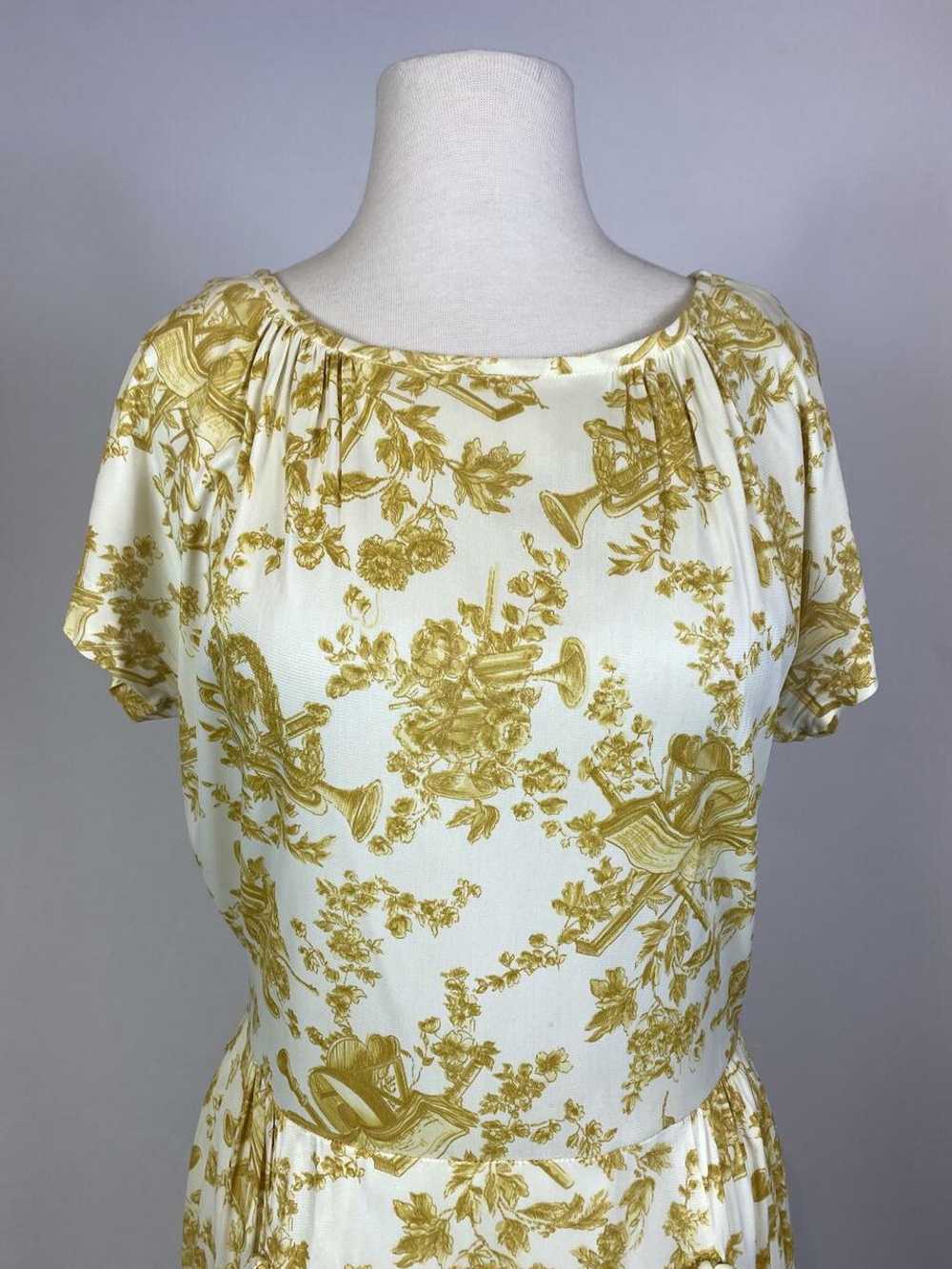 Early 1960s Westover Walker Gold Flower and Trump… - image 2