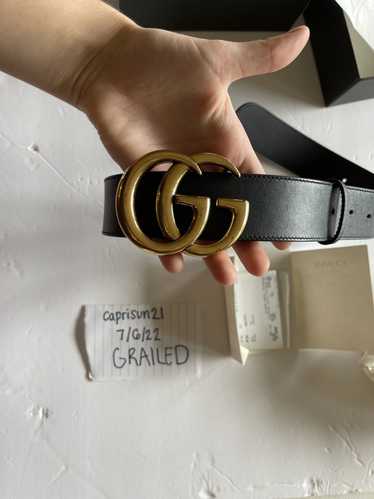 Gucci Black Gucci Belt - image 1