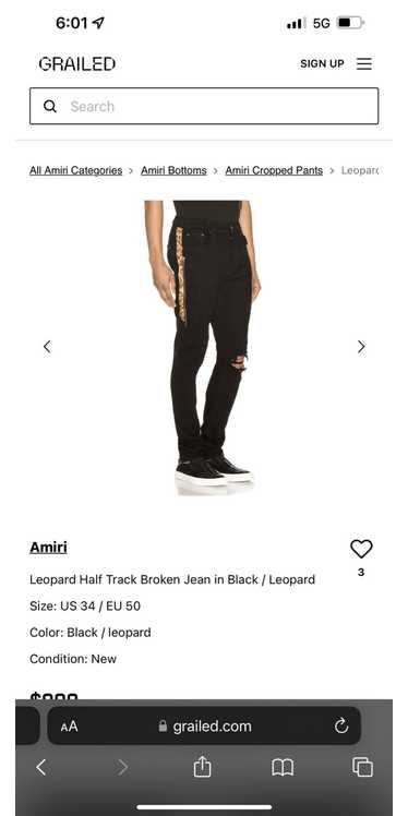 Amiri Amiri Jeans