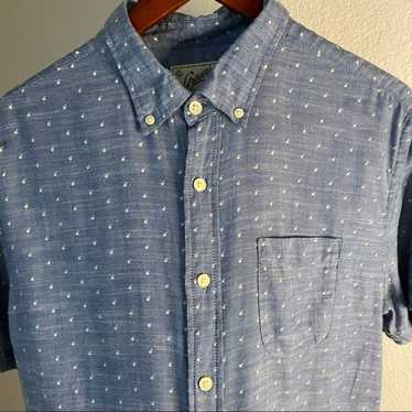 Grayers GRAYERS Button Down Shirt Linen Blend Size