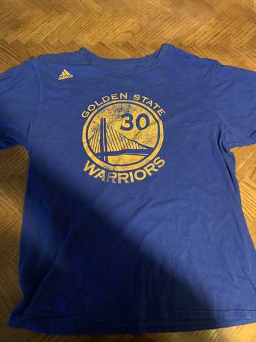 Men's Golden State Warriors Stephen Curry adidas Gold Current Player  Hardwood Classics Swingman climac…