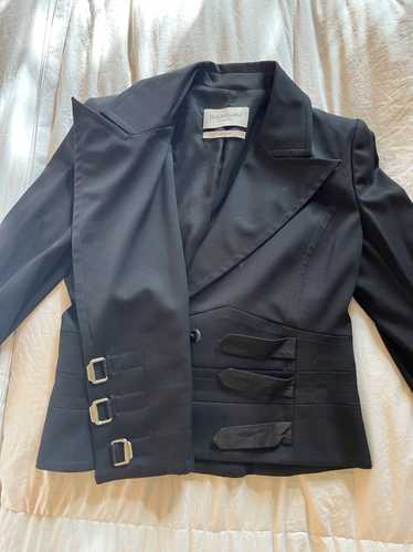 Yves Saint Laurent Yves Saint Laurent Moto Blazer - image 1